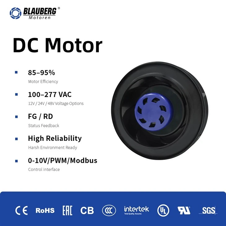 Blauberg BN-B190B-EC-01 190mm DC Backward Centrifugal Fan suppliers