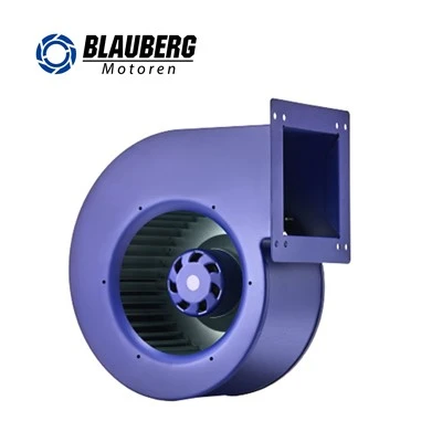 160mm 115V Plastik EC Single Inlet Centrifugal Blower Fan untuk Penyejukan